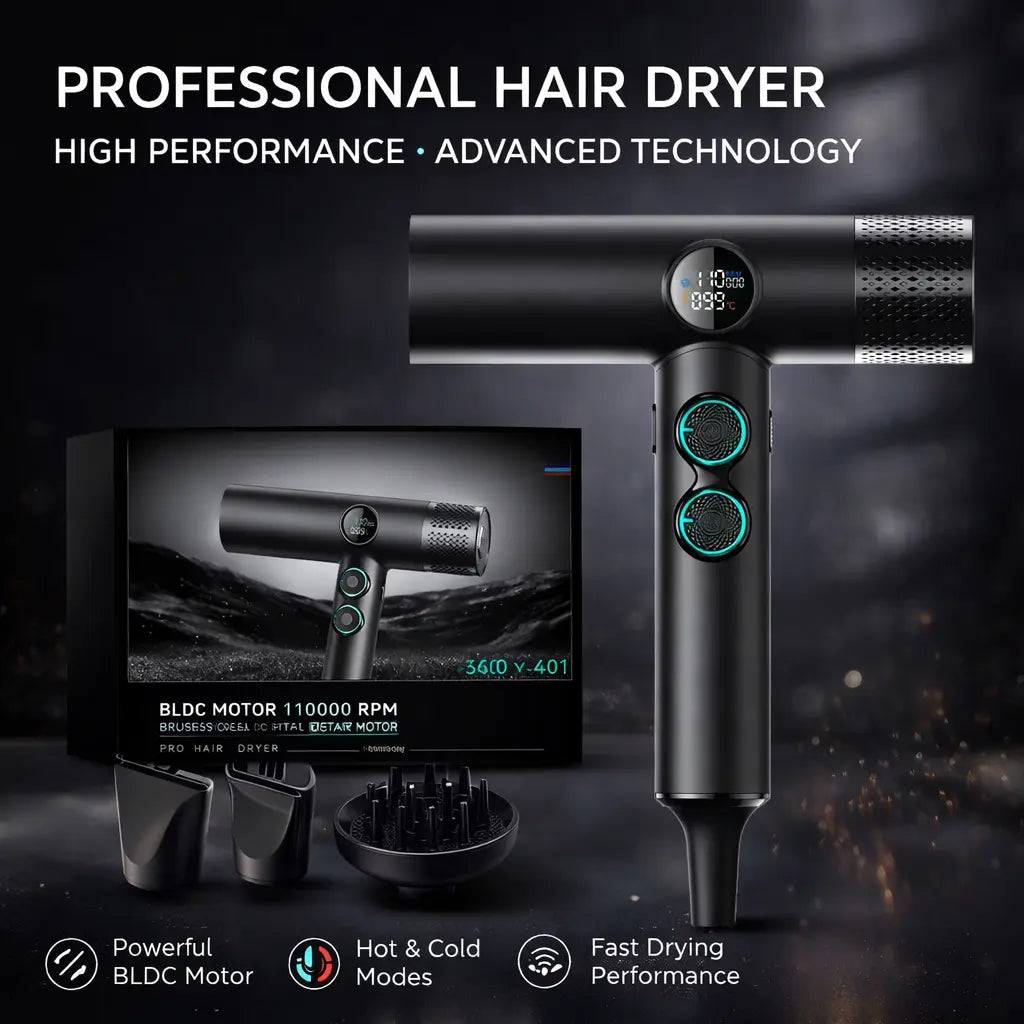 InclusifBeauty - VGR Hair Dryer Professional