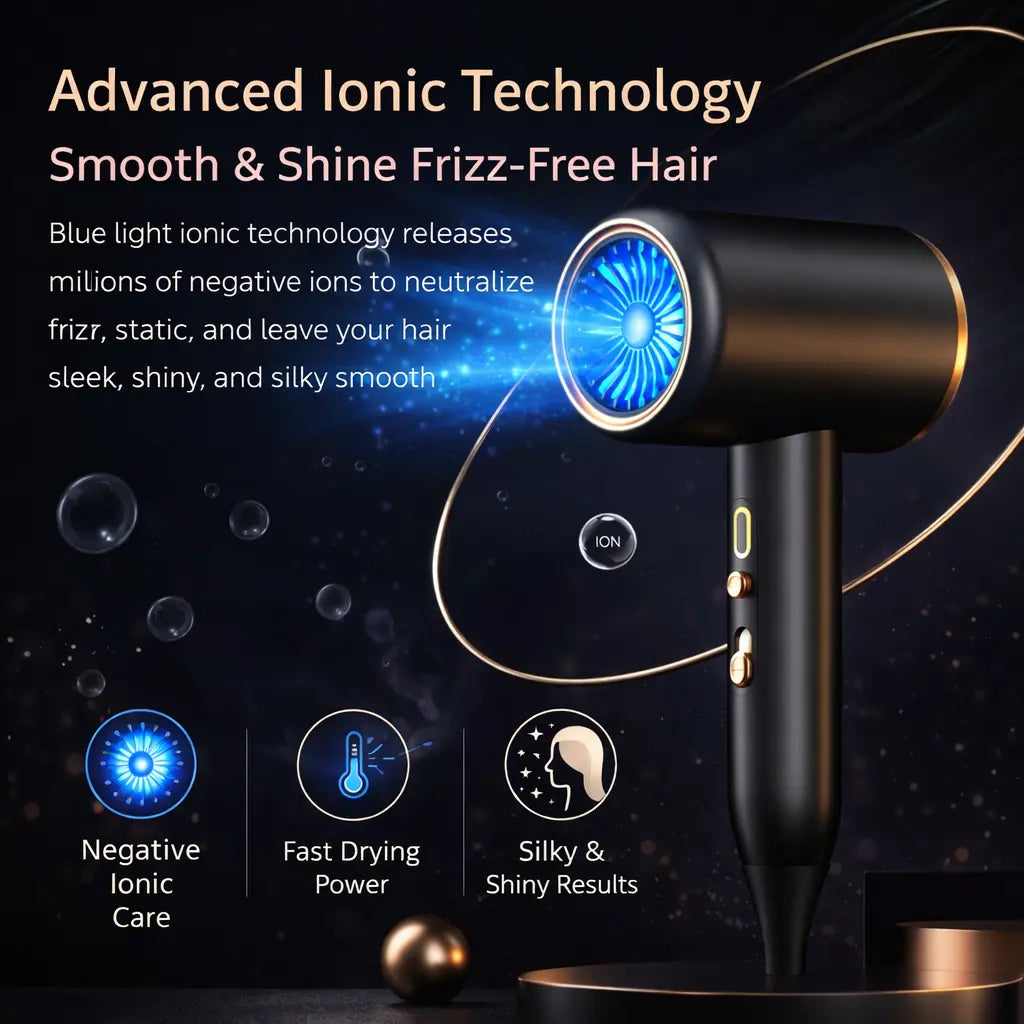 InclusifBeauty - Wall-Mounted Hair Dryer F33