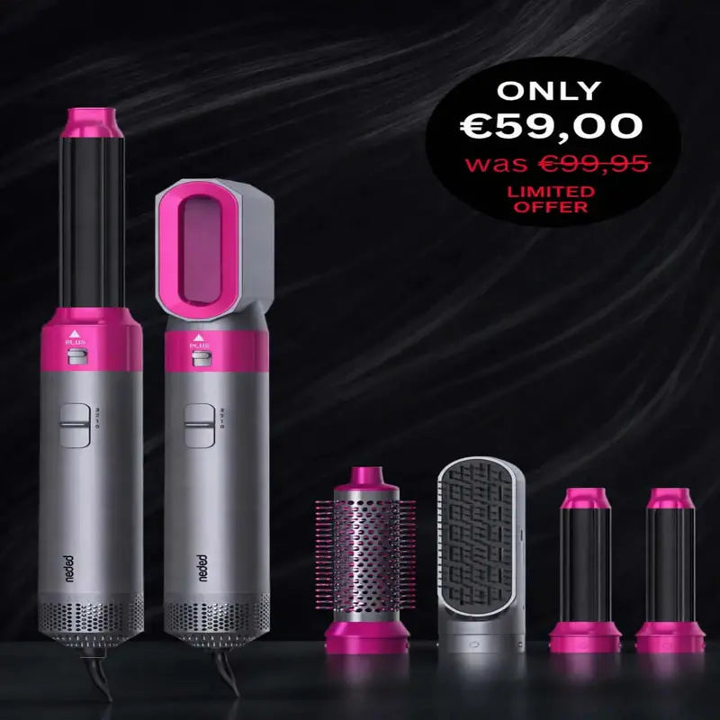 InclusifBeauty- 5-in-1 Multifunction Hair Styler