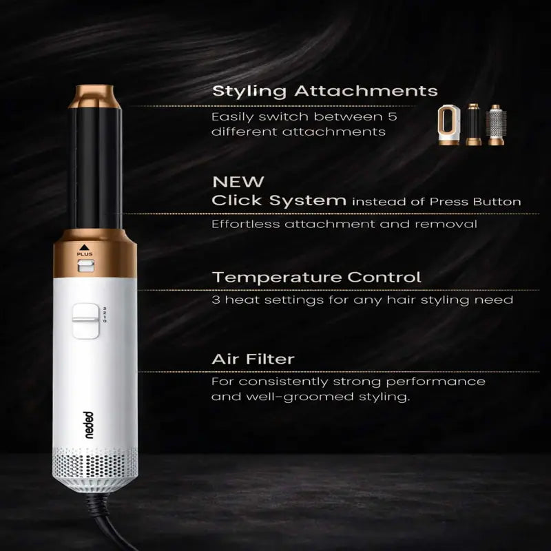 InclusifBeauty- 5-in-1 Multifunction Hair Styler