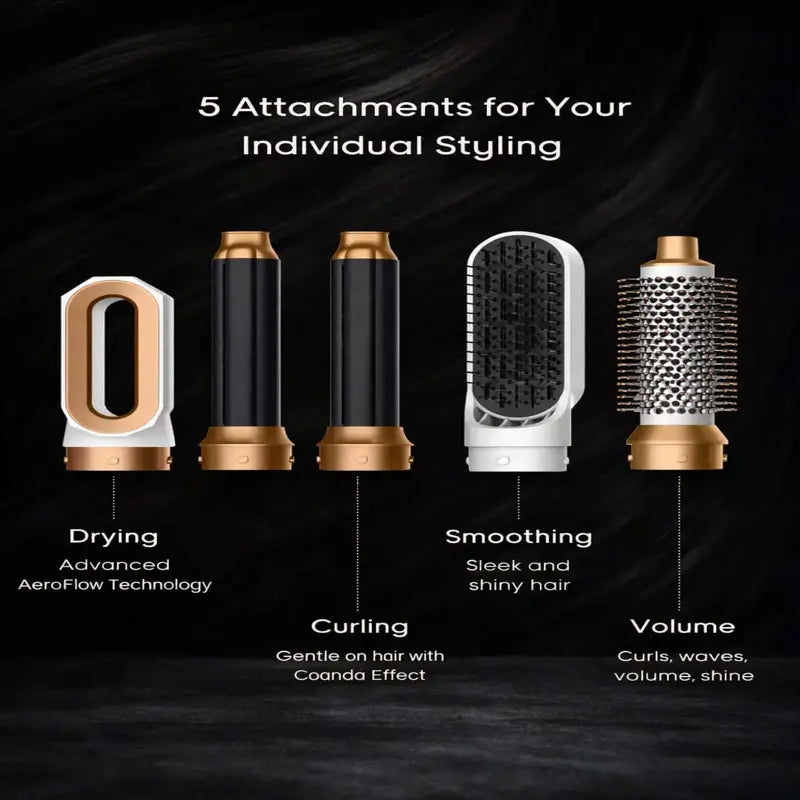 InclusifBeauty- 5-in-1 Multifunction Hair Styler